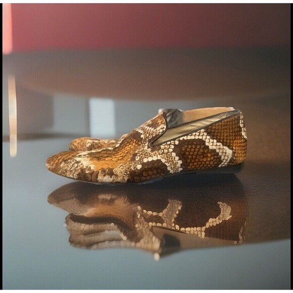 Donald J Pliner Calf Skin Pazano-HK Luxe Statement Loafer SZ 8.5 - Picture 3 of 5